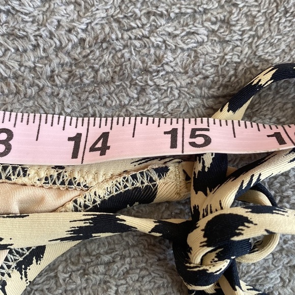 J. Crew Animal Print Two Piece Swimsuit - Picture 5 of 8